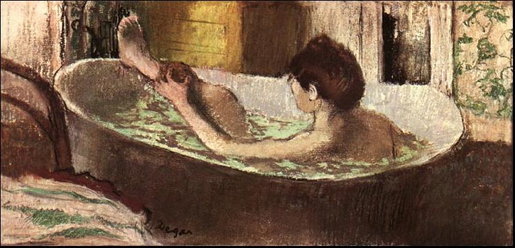 Edgar Degas Femmes Dans Son Bain